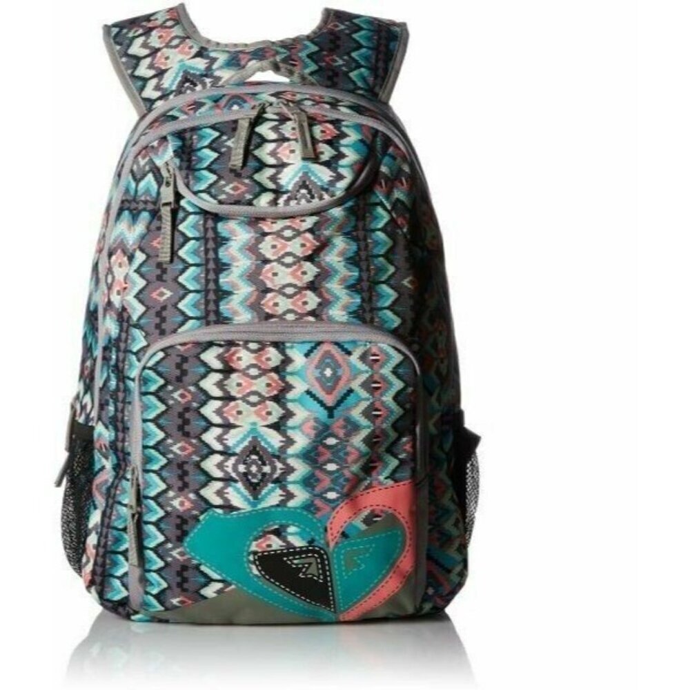 Roxy Free For Sun 17.5L Backpack NWT Multicolor Medium One Size Travel School